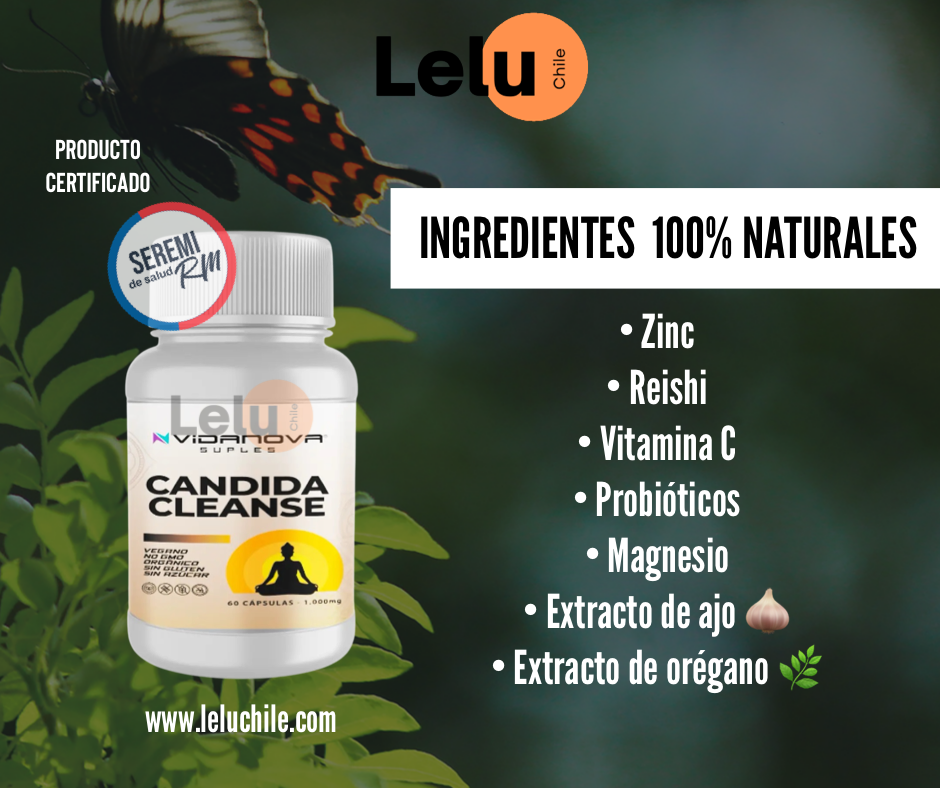 Av - Cándida Cleanse 60 Caps 1000MG