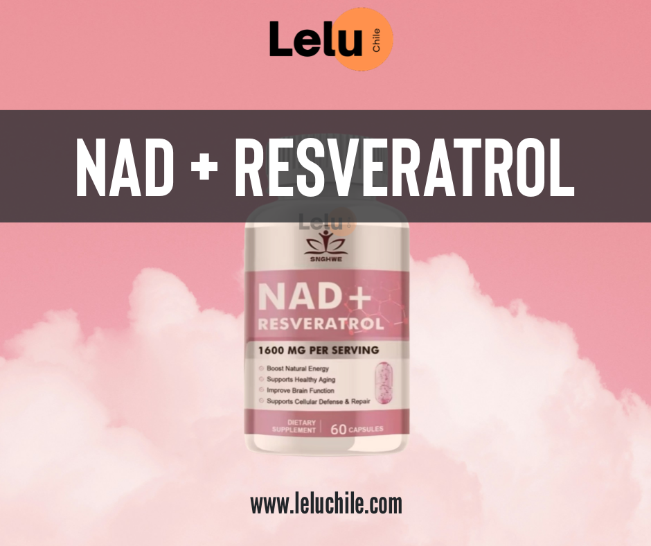 NAD+ RESVERATROL 1000MG 60 CAPS ORIGINAL
