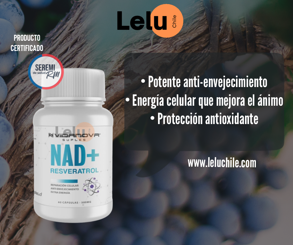 Av - NAD+ Resveratrol 500MG 60 Caps