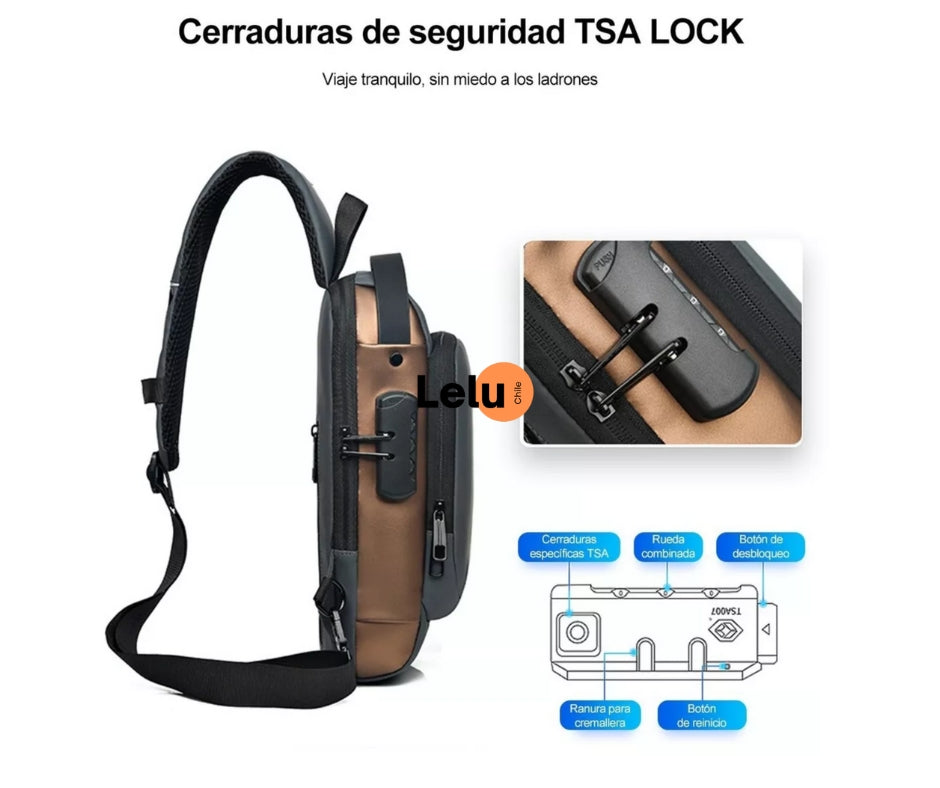 Bandolerasec™ - Bolso Mochila Antirrobo