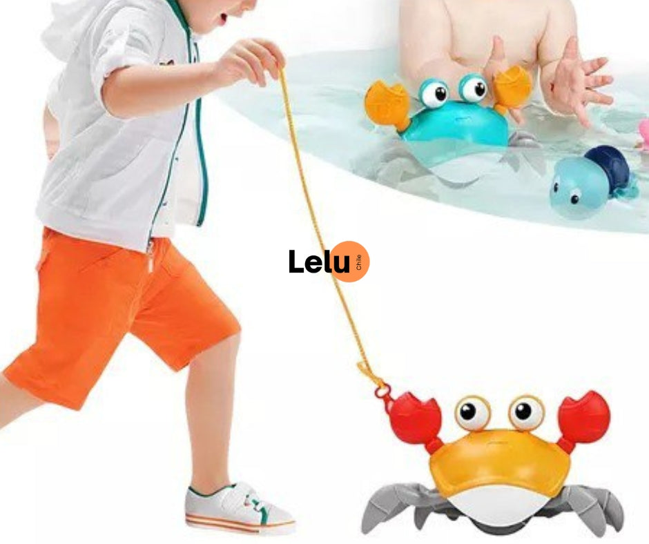 Crab™ - Cangrejo Caminador Montessori con Cuerda
