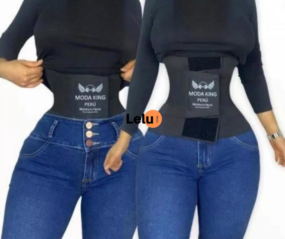 Aa - FajaKing™ - Faja Cinturilla Reloj de Arena Reductora