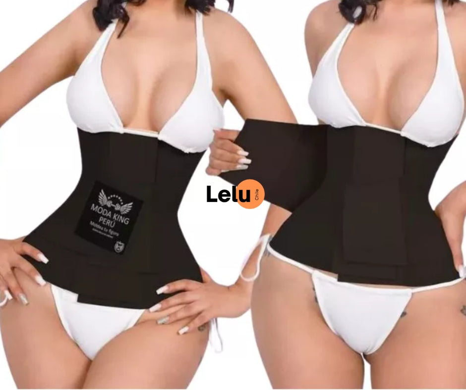 Aa - FajaKing™ - Faja Cinturilla Reloj de Arena Reductora