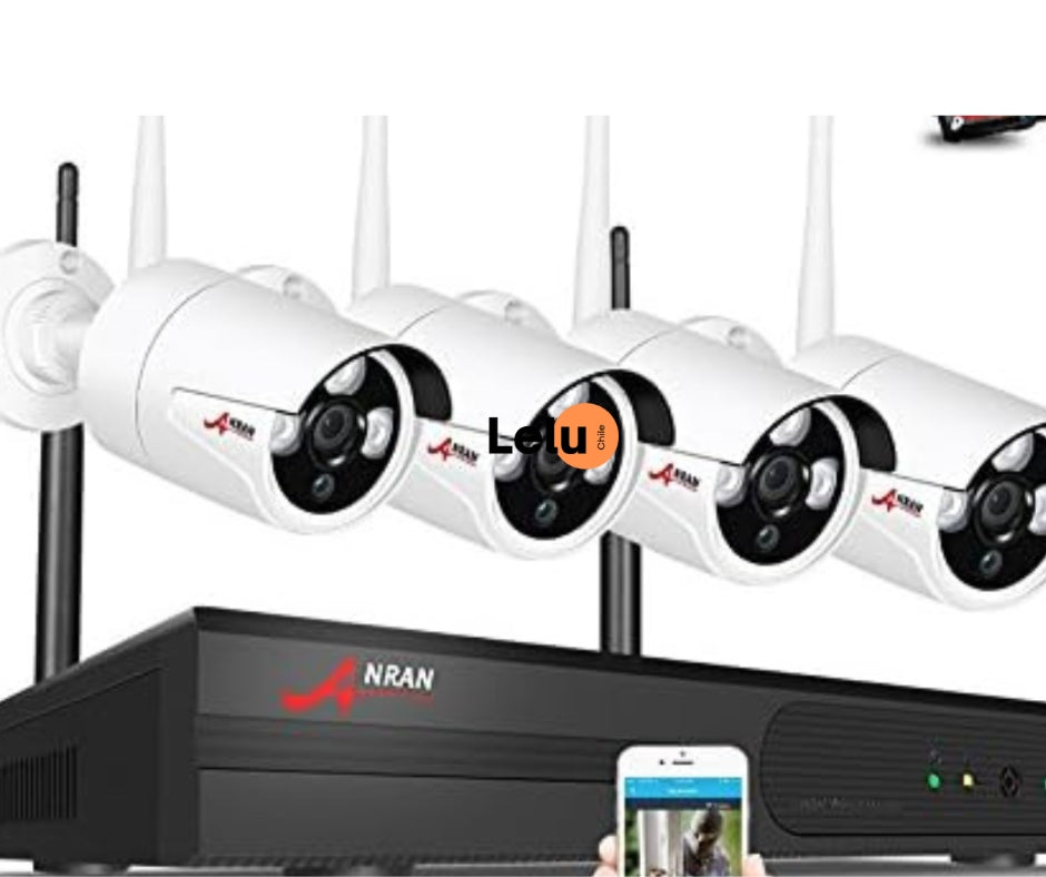 Viewsecurity™ - Pack de 4 Cámaras de Seguridad + 16 TB