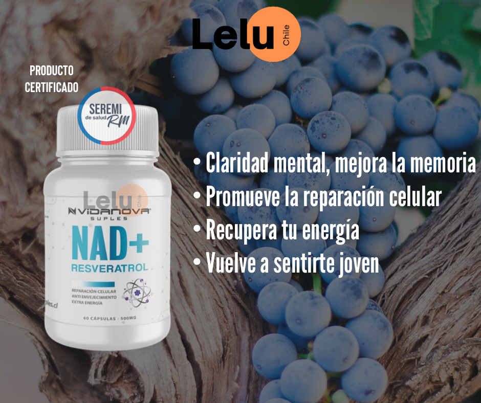 Av - NAD+ Resveratrol 500MG 60 Caps