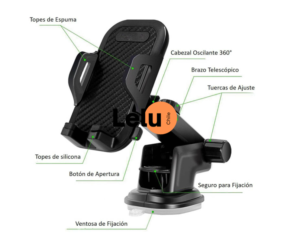 Sopcelu™- Soporte de Celular con Brazo Extensible